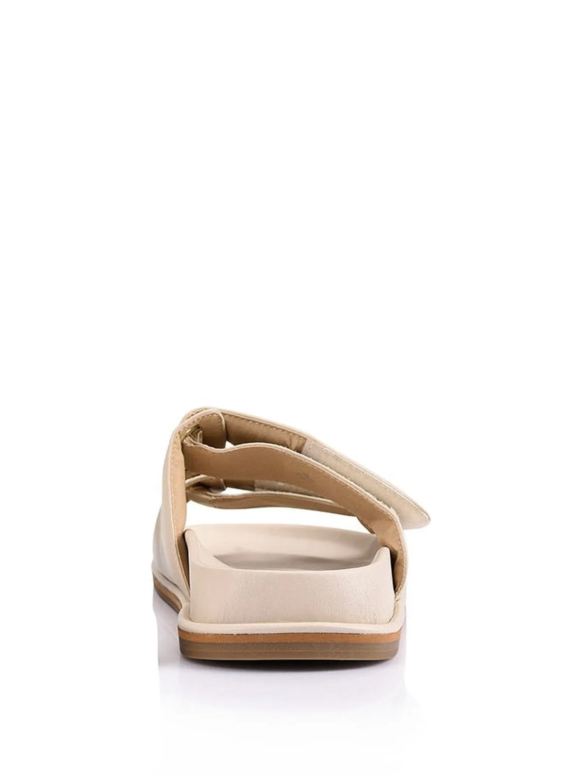 Rio Footbed Sandals - Beige