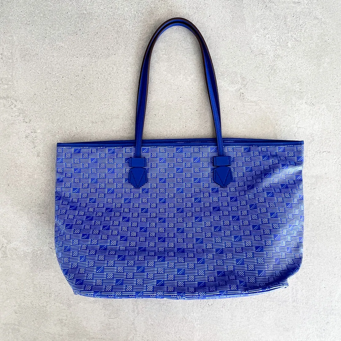 Saint Tropez Zip Tote GM, Blue