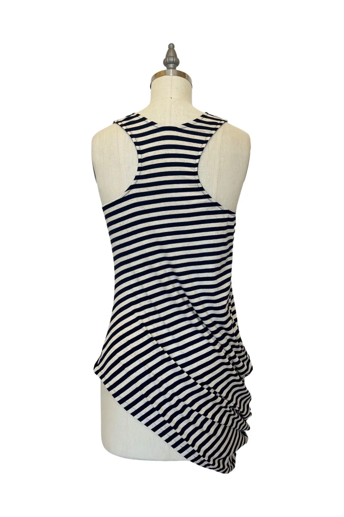 SALE Curve Tank | Navy Sailor Stripe