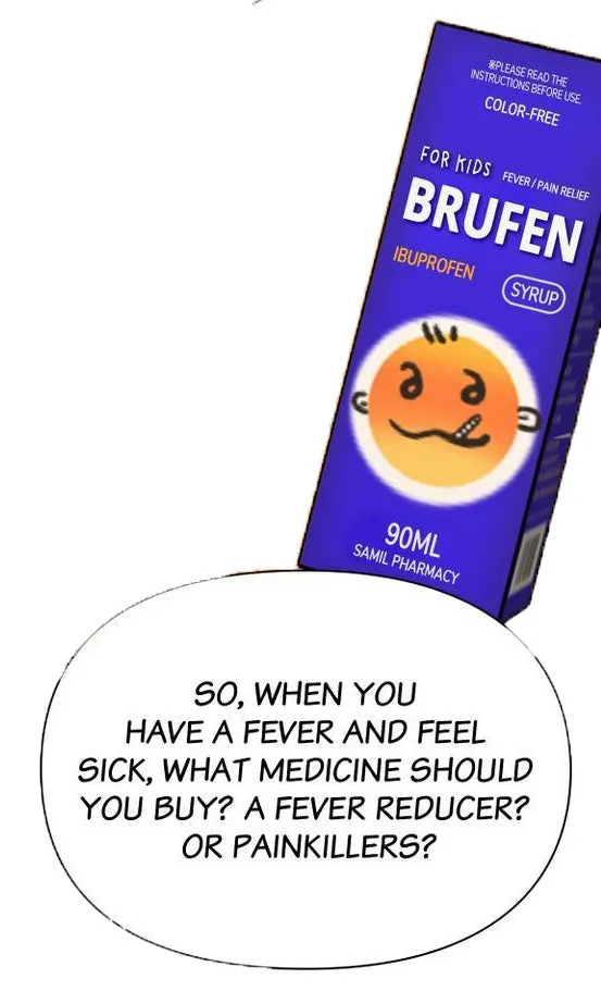 Sure, here is an optimized product title with modifiers:

Samil Brufen 90ml Syrup - Pain Relief & Fever Reducer for Kids, Children, and Adults - Cold & Health Support Supplement