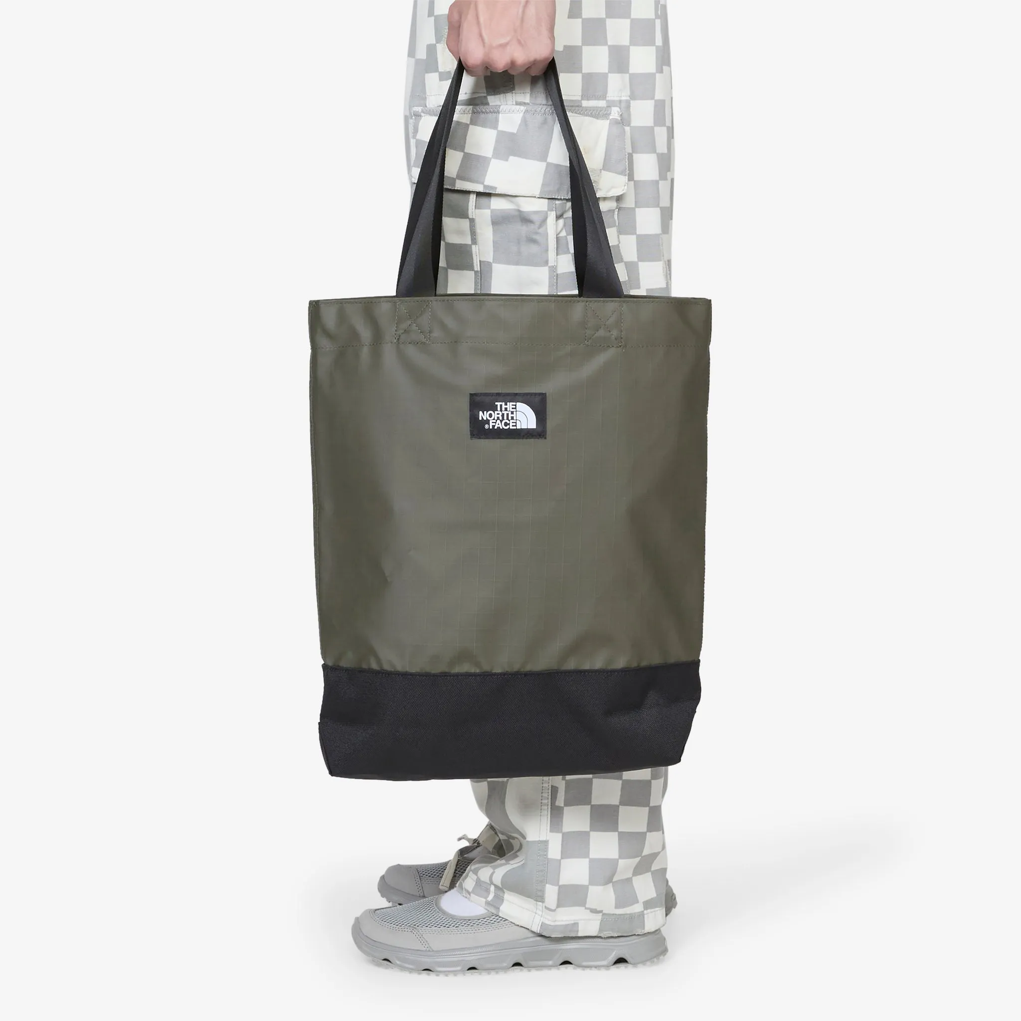 Seasonal Tote New Taupe Green