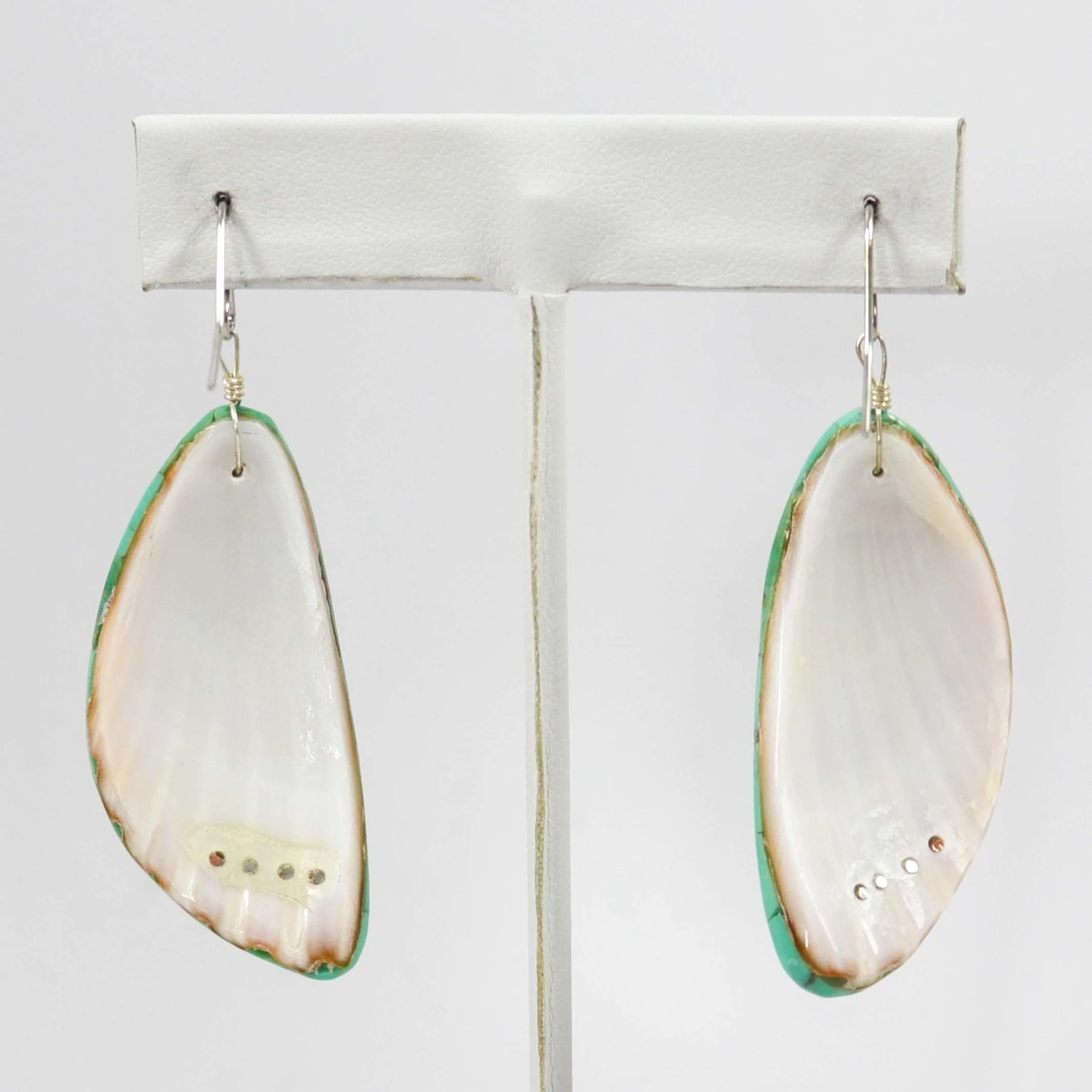 Shell Inlay Earrings