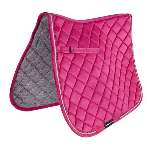 Showmaster Velvet General Purpose Saddle Pad with Bamboo Lining