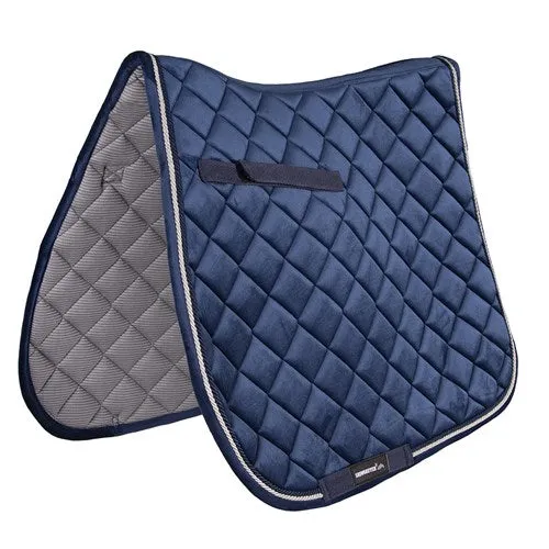 Showmaster Velvet General Purpose Saddle Pad with Bamboo Lining