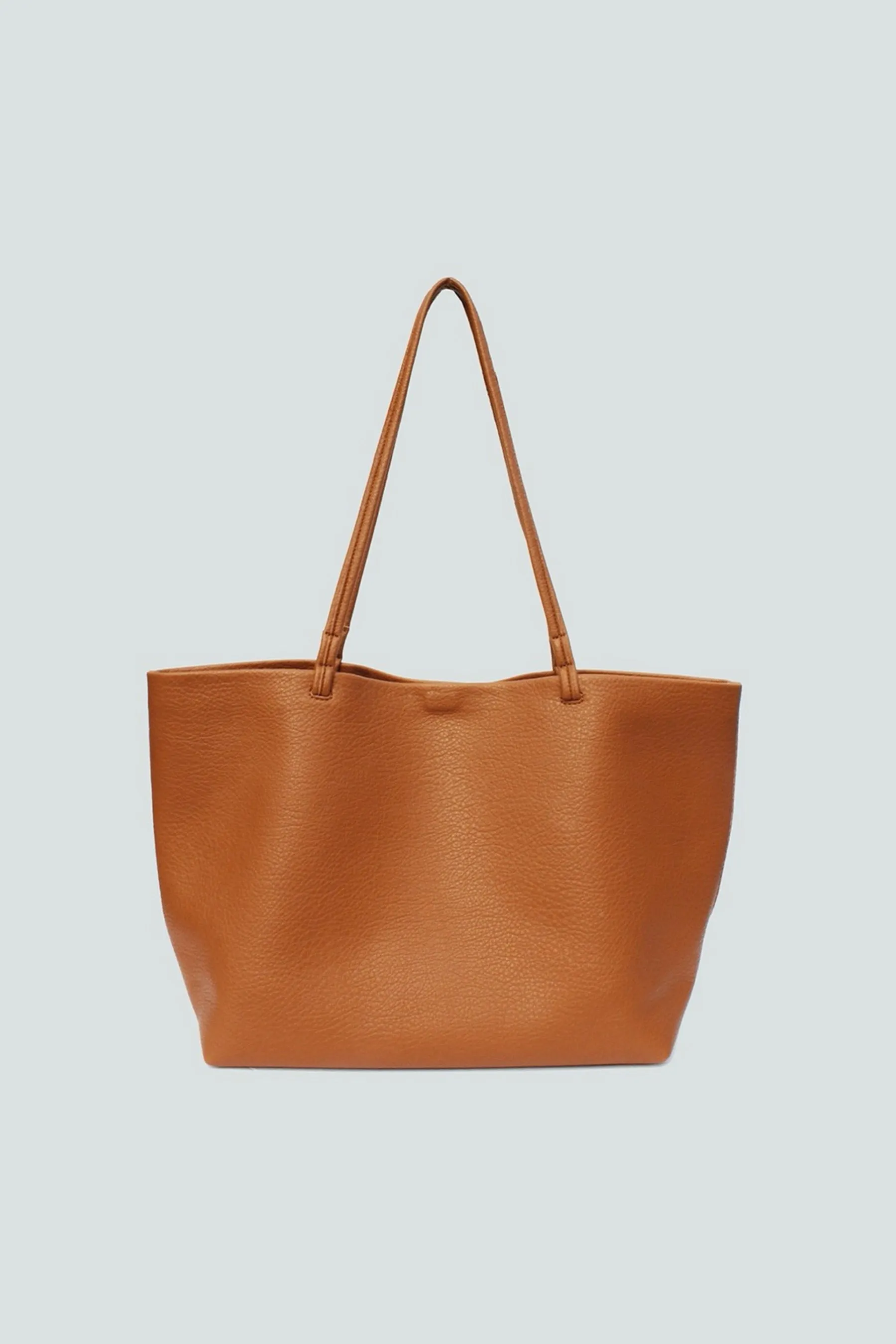 Tan Madeline Minimal Tote