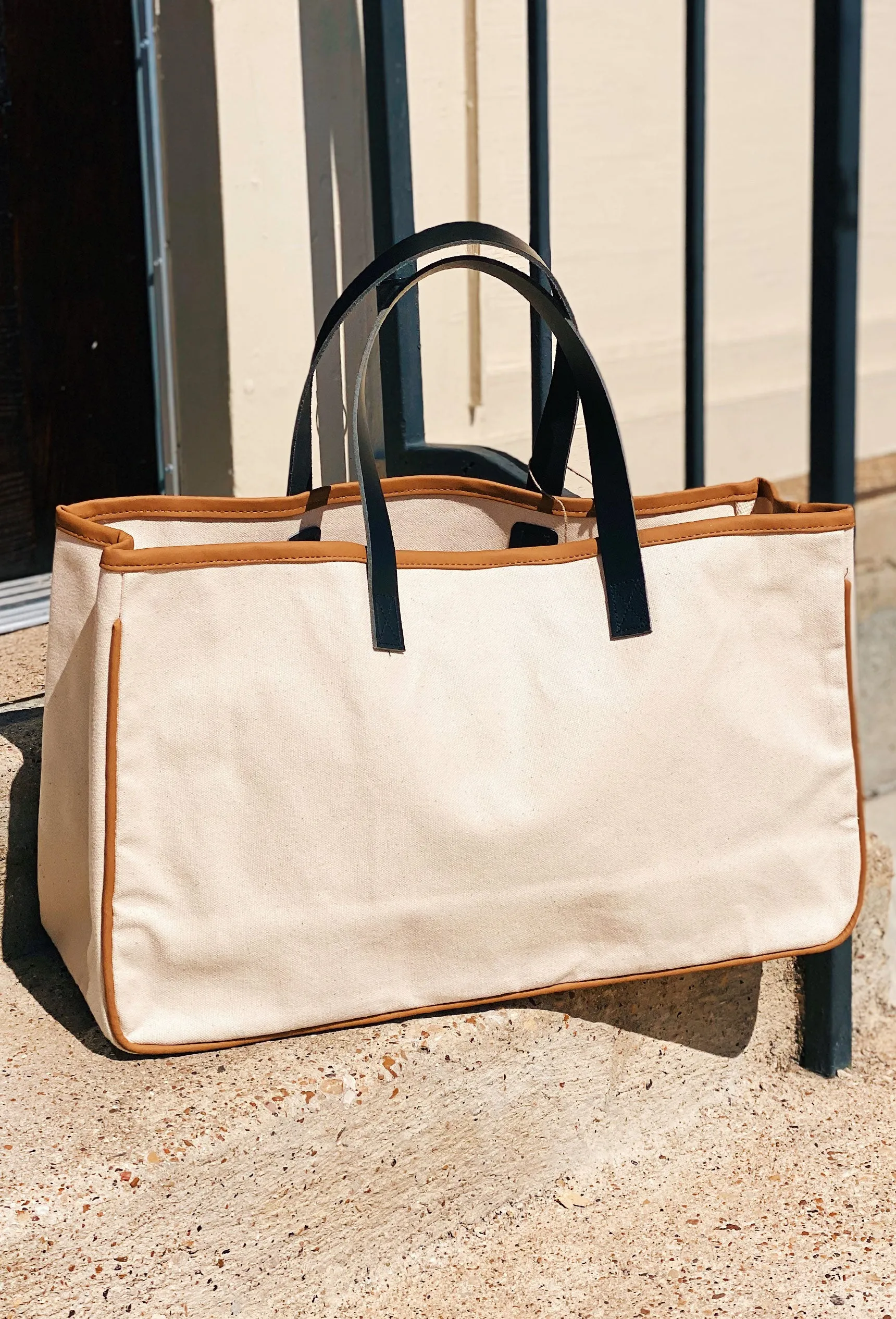 The Getaway Canvas Tote