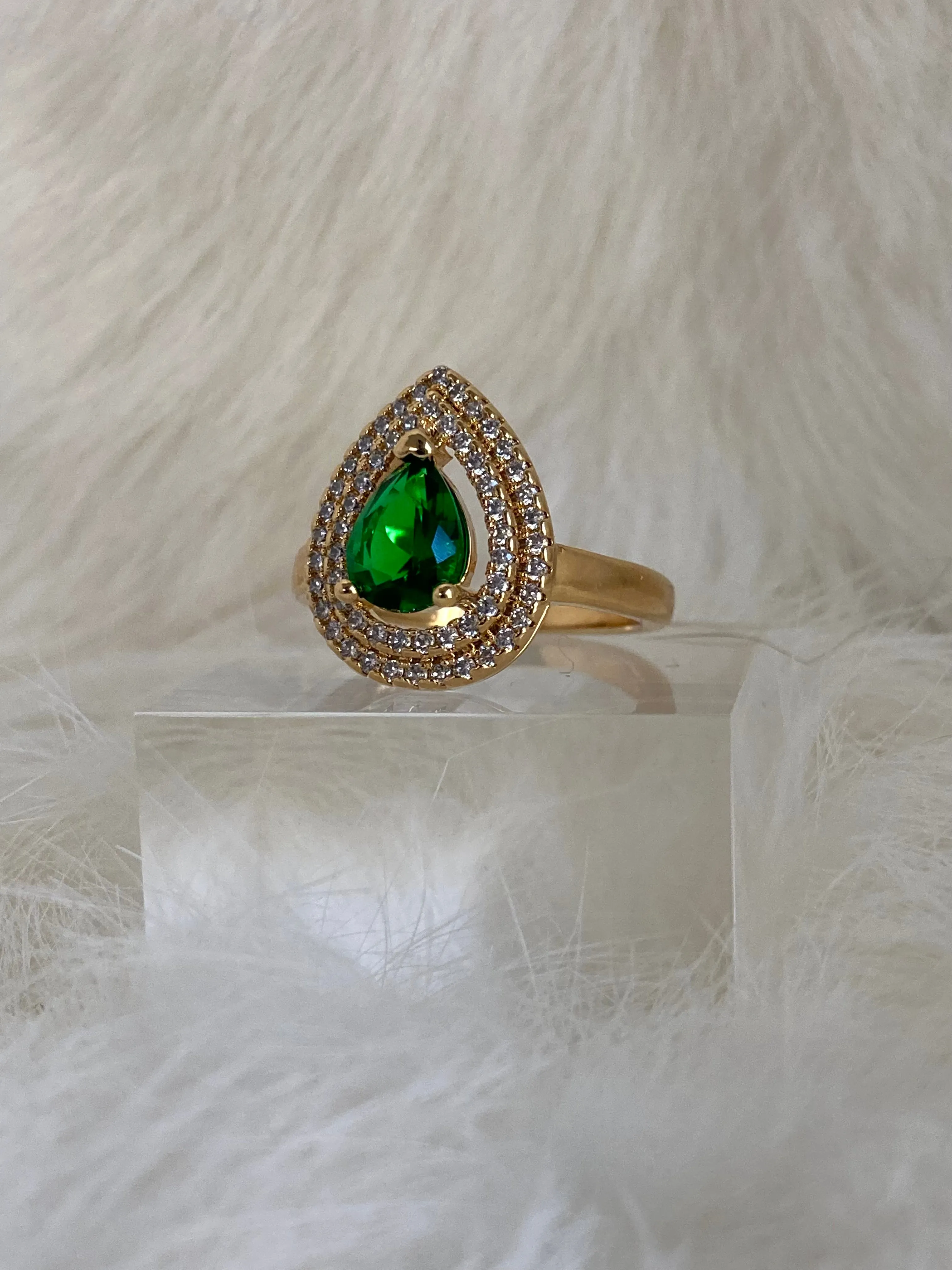 The Verdi Emerald Ring