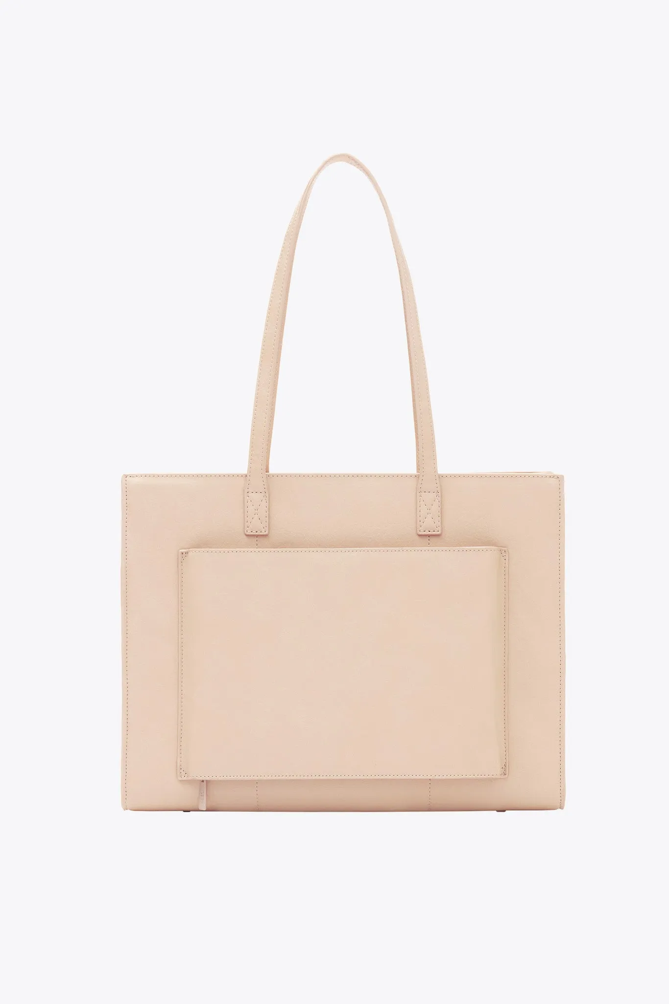 The Work Tote in Beige