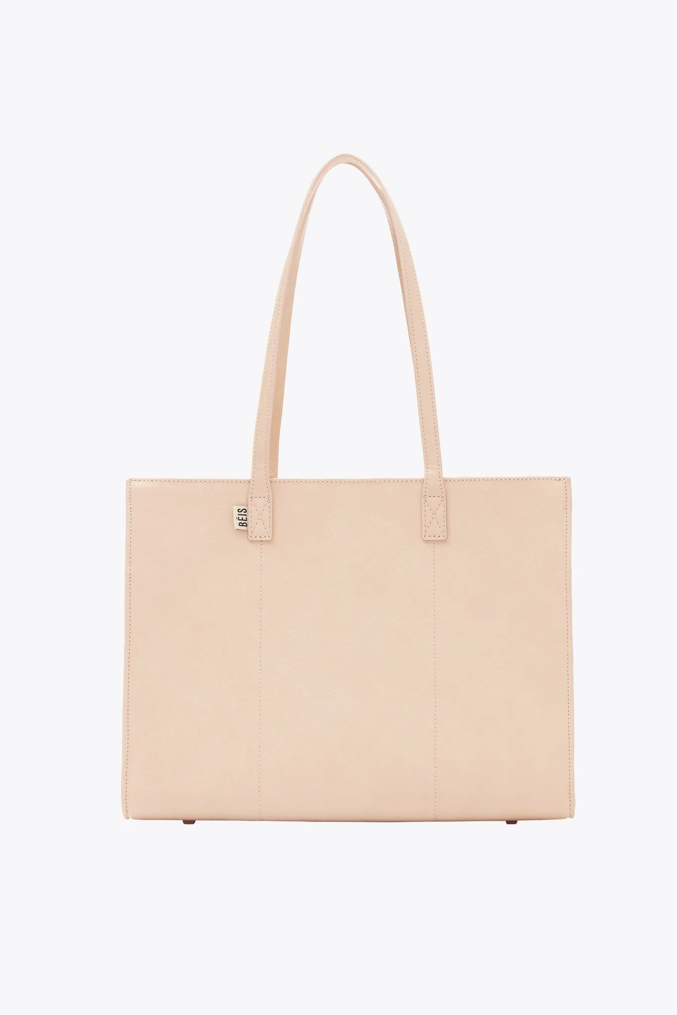 The Work Tote in Beige