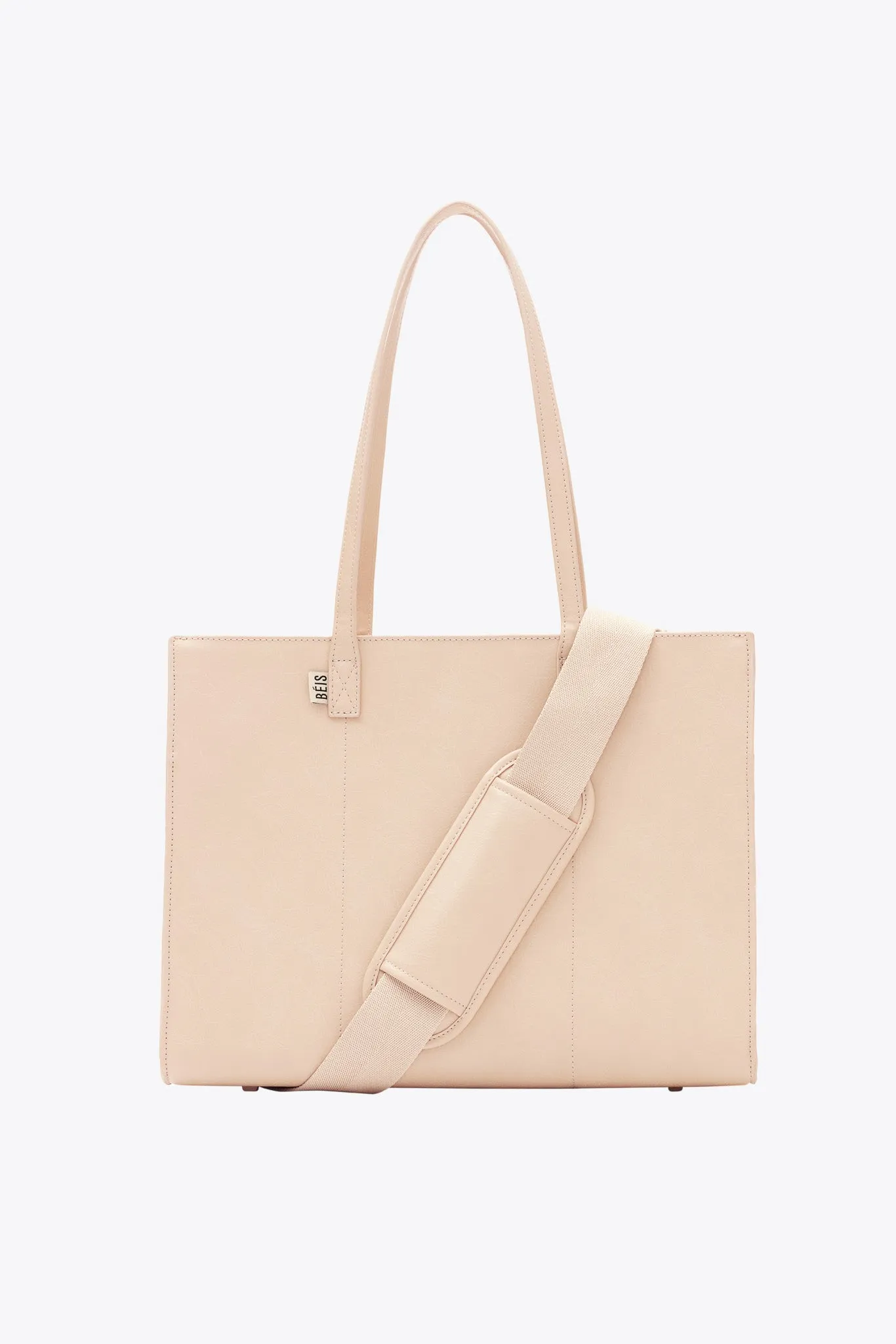 The Work Tote in Beige