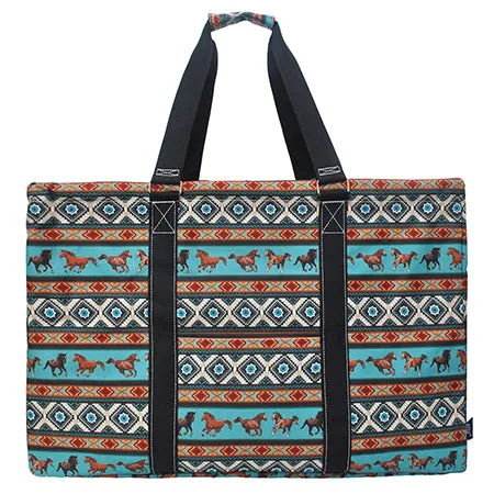 Western Bronco NGIL MEGA Shopping Utility Tote Bag