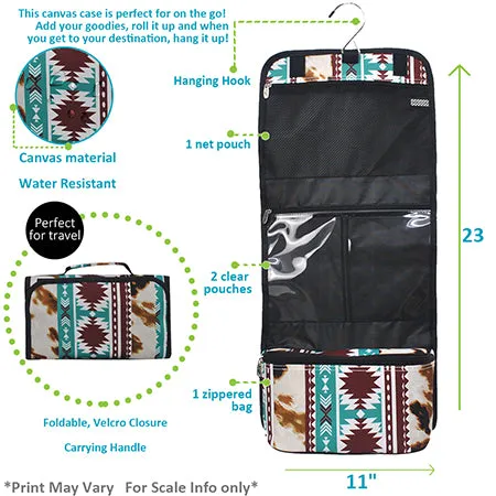 Western Cow NGIL Traveling Toiletry Bag