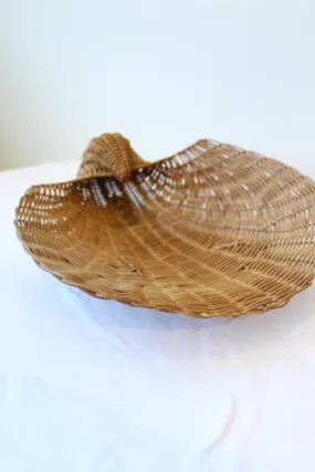 Wicker Shell Basket