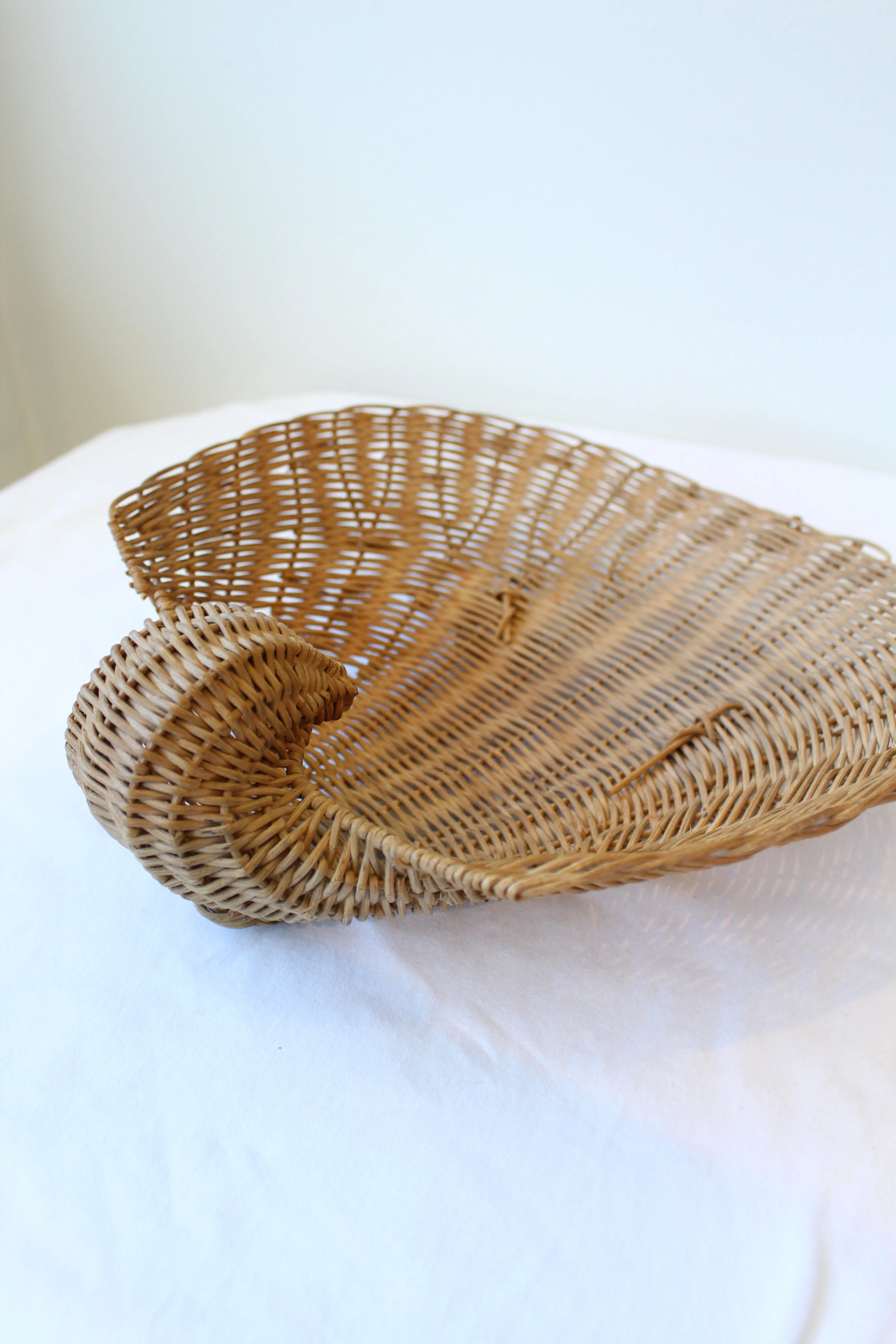 Wicker Shell Basket