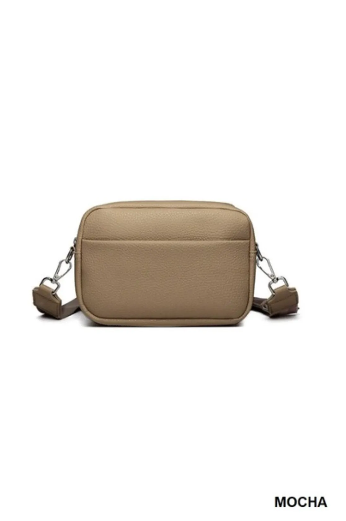 WILLOW VEGAN LEATHER CONVERTIBLE CROSSBODY BAG